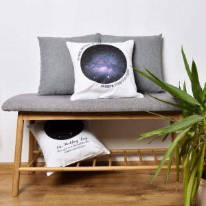 Възглавничка със звездна карта deep sky